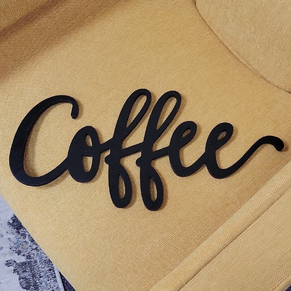 Black Coffee Kitchen Accessory